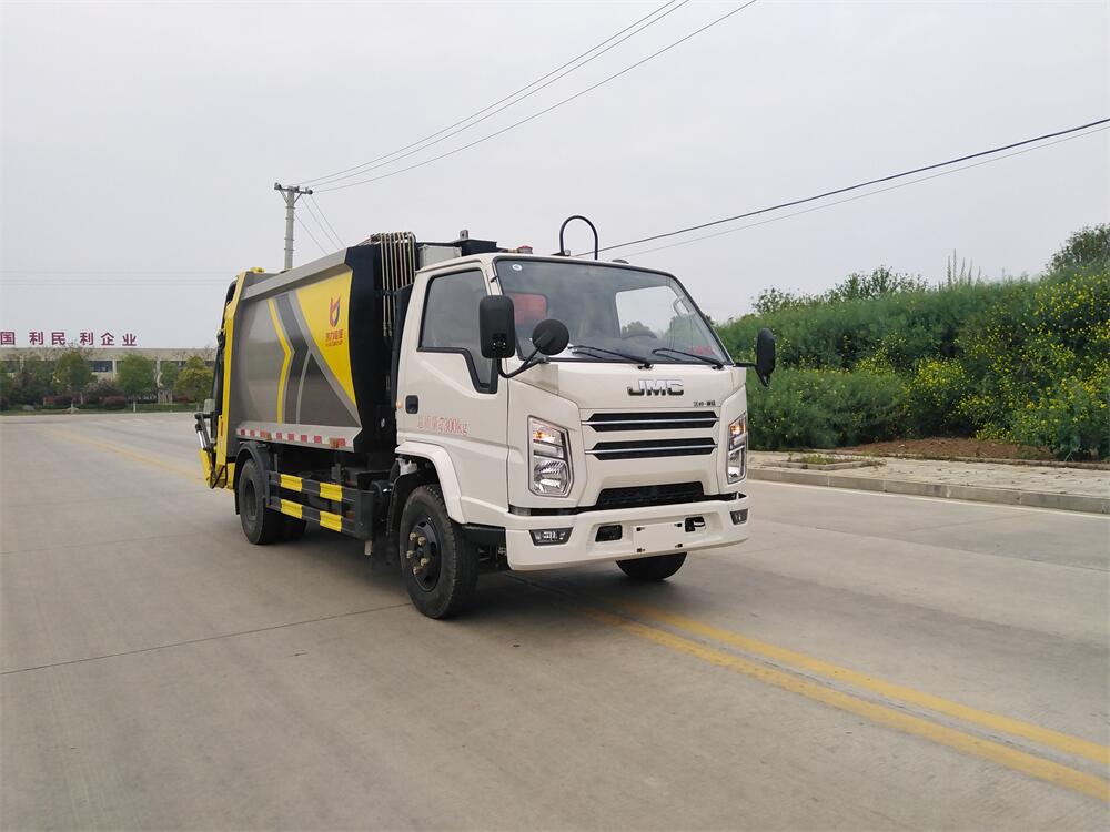 6方壓縮垃圾車(chē)-江鈴6方壓縮式垃圾車(chē)廠(chǎng)家價(jià)格